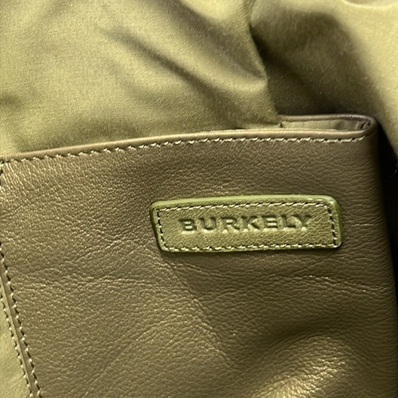 Burkely JUST JOLIE Women’s Light Green Leather Hobo Shoulder Bag - Picture 10 of 14